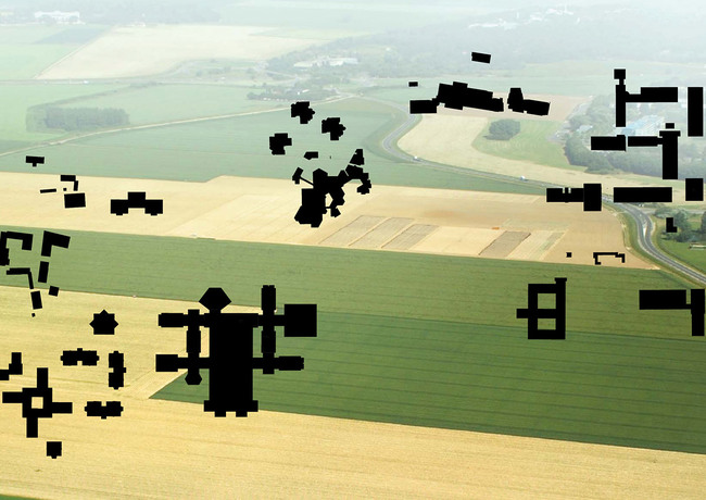 Existing site with loose islands (Image courtesy of OMA)