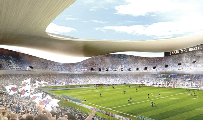 SANAA + Nikken Sekkei Ltd (Image: Japan Sport Council) 