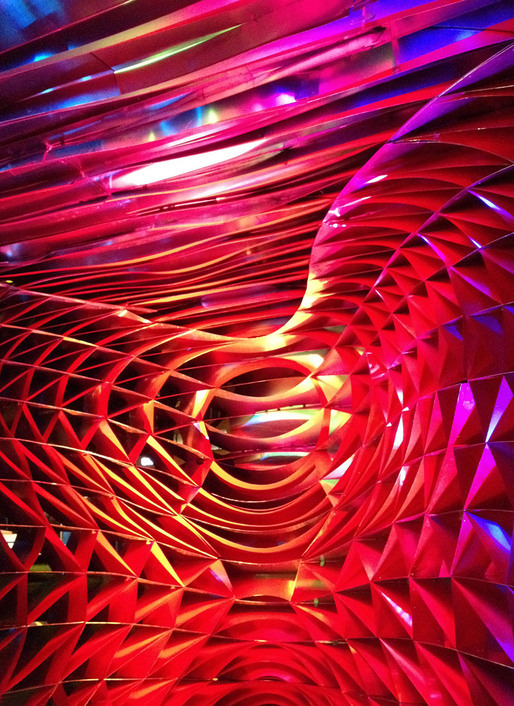 Yale Assembly Pavilion interior (Photo- Chris Morgan Photography)