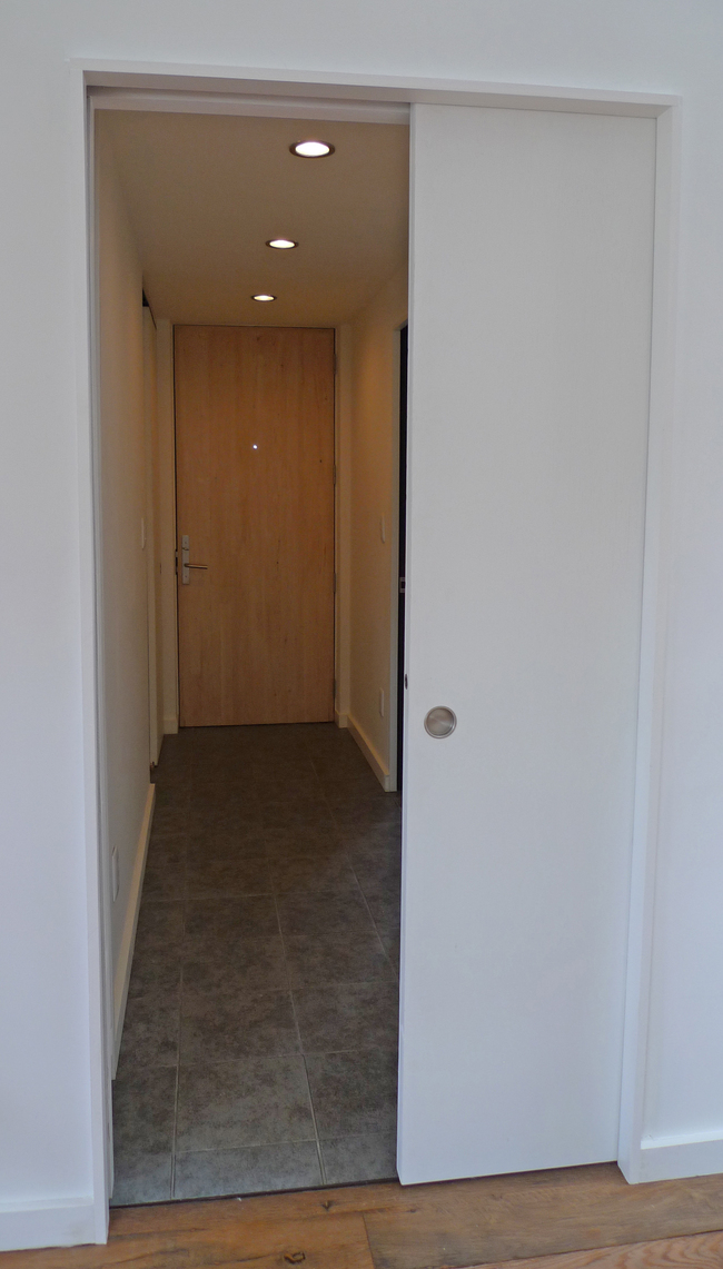mudroom pocket door