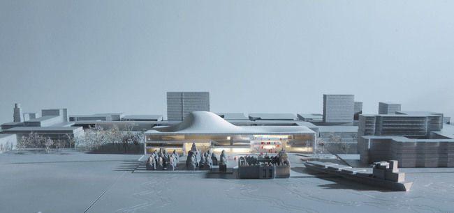 Model (Image: Henning Larsen Architects and Van den Berg Groep)