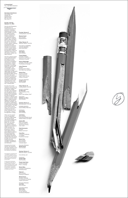 Poster design by Pentagram