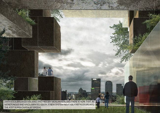 2nd Prize: Fossilized Supra-Capitalism by by Marshall Ford (USA)