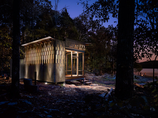Cape Russell Retreat; Sharps Chapel, TN by Sanders Pace Architecture (Photo: Jeffrey Jacobs Photography)
