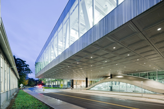 Milstein Hall, Cornell University; Ithaca, NY (Photo: OMA)