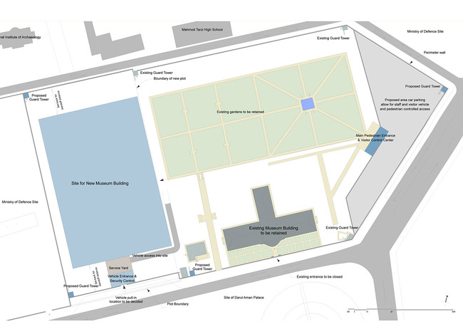 Concept master plan for the NMA