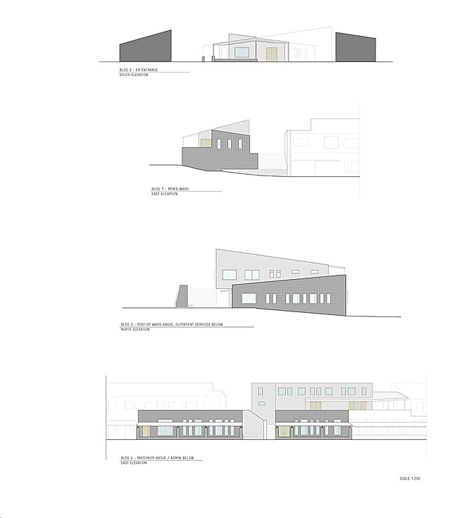 Selected elevations (Image courtesy of MASS Design Group)