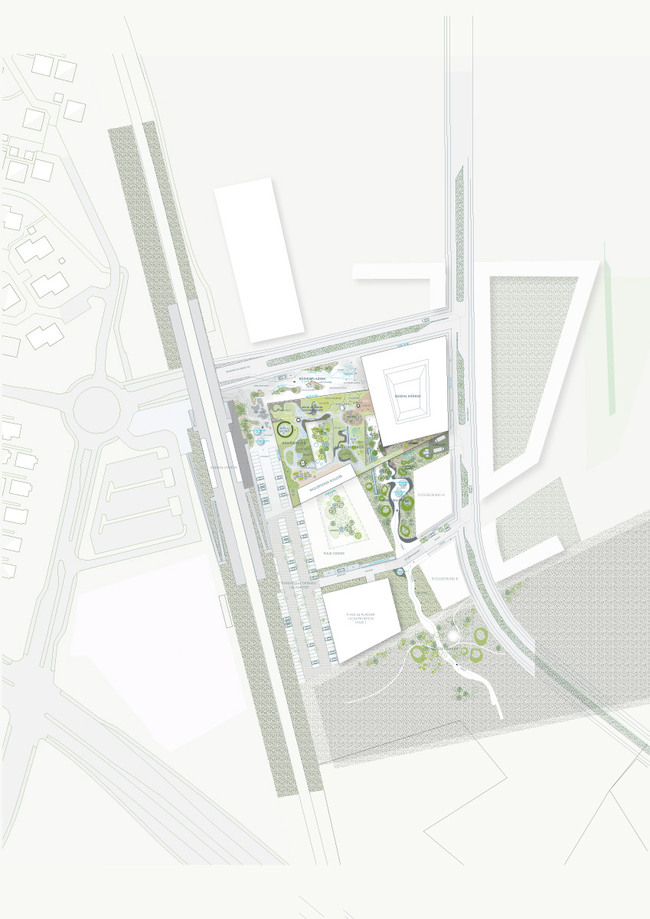 Site plan (Illustration: Henning Larsen Architects)