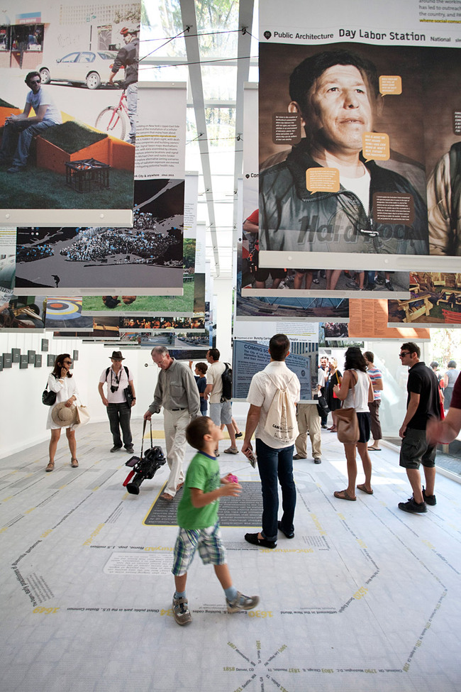 Special Mention: USA Pavilion: Spontaneous Interventions: Design Actions for the Common Good (Photo: Francesco Galli)