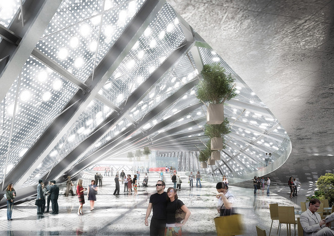 Interior view (Image: WAU Design)