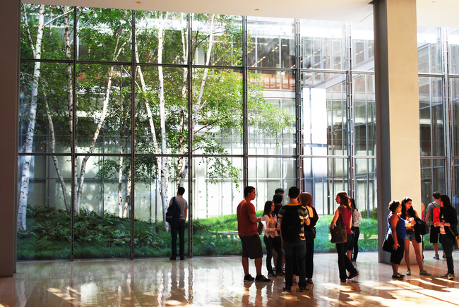 New York Time Building Interior