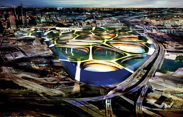 Special Mention/Performative Urbanism: Poro‐c(s)ity, Jinsuk Seo, Hye‐Seung Lee, USA