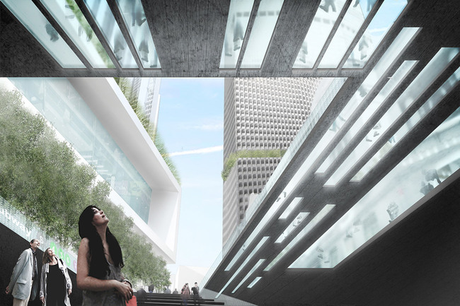 New entrance SW (Image: WXY Architecture + Urban Design)