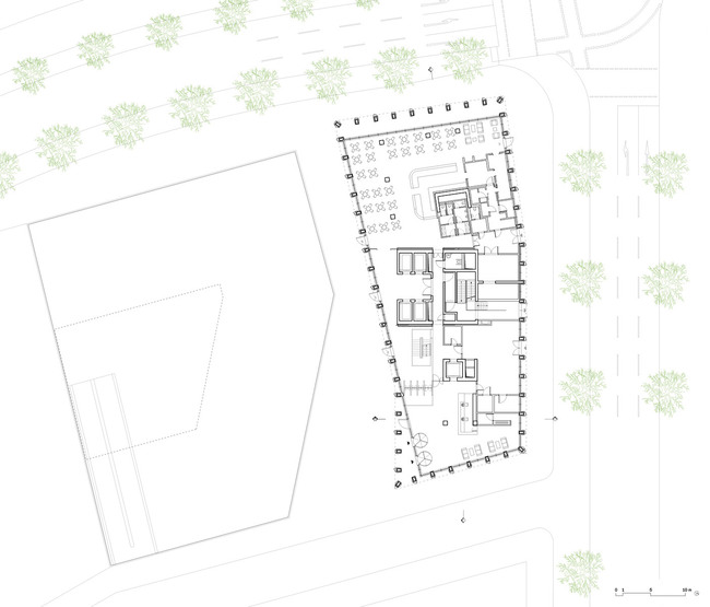 Ground floor plan (Image: Barkow Leibinger)