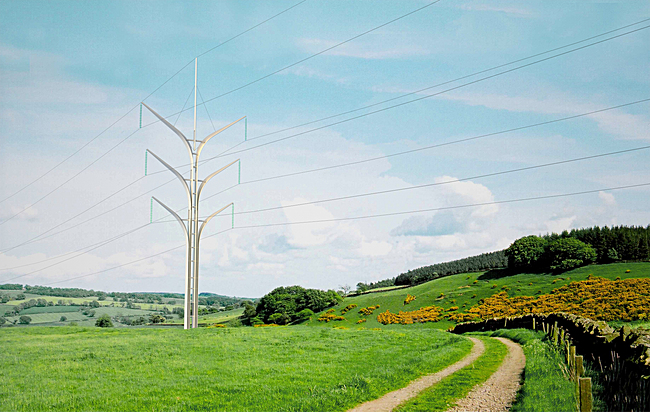 P82 Gustafson Porter – Flower Tower Team: Gustafson Porter with Atelier One and Pfisterer Flower Tower expresses the transmission of energy through forms associated with nature. In elevation, the Flower Tower reads like a bouquet of flowers or leaves. The bunching together of several ‘stems’ creates structural stiffness at the base. These stems are tied together by connecting plates and horizontal bridges which allow access to maintain the cables. Arcs defined by the cable clearance...