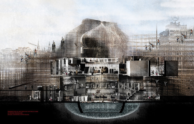 Bronze Medal (for best undergraduate design project): Vidhya Pushpanathan for ‘The Depository of Forgotten Monuments’