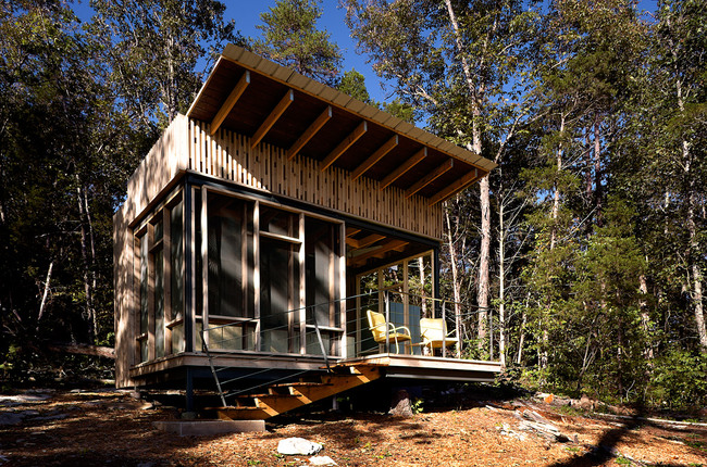 Cape Russell Retreat; Sharps Chapel, TN by Sanders Pace Architecture (Photo: Jeffrey Jacobs Photography)