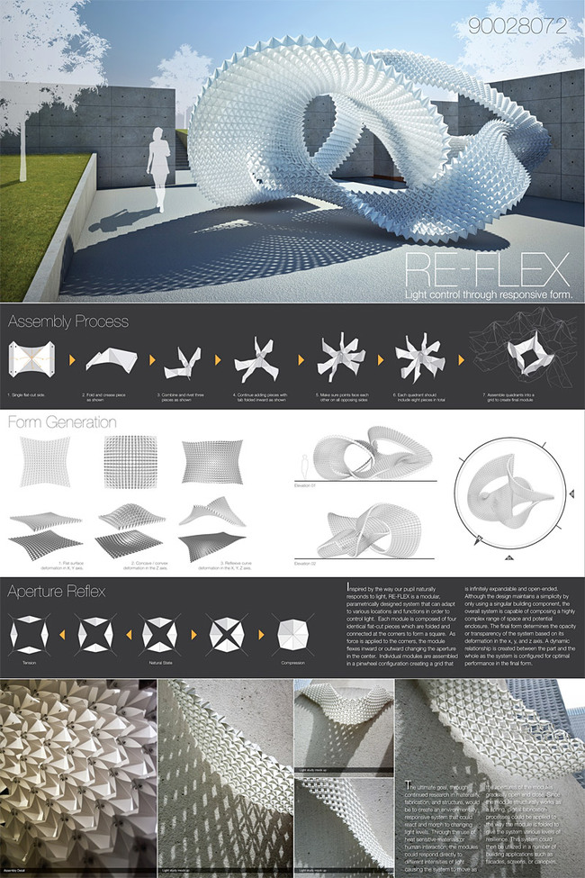 Honorable Mention - Speculative Proposal: RE-FLEX by Hernan Molina, Jordan Kepsel, Brendan O'Grady, Aaron Shenefelt, Michael Cagle, Jonathan LeMaster, Hon Yan Mok, Sang Yoon Kim, Dustin Wekesser, Rickey Crum and Robert Ting