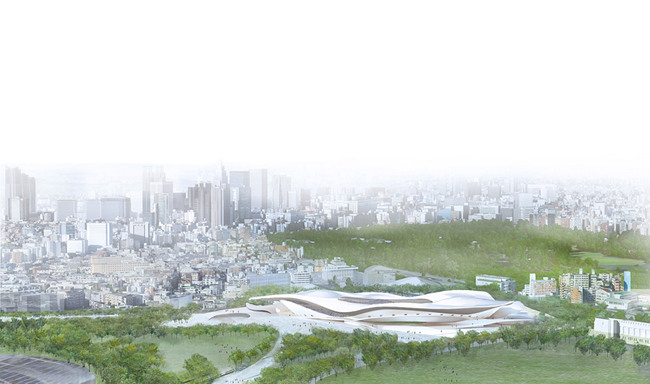 SANAA + Nikken Sekkei Ltd (Image: Japan Sport Council) 