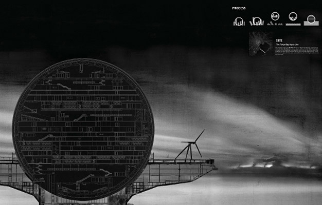 Special Mention/Mobile Architecture: Evacuation Sphere: Saving Japan from Disaster, Jeong Youngjin, Korea