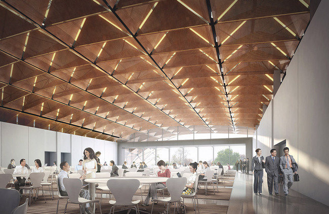 Qintai ballroom (Image: Adrian Smith + Gordon Gill Architecture)
