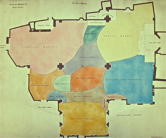 RIBA President's Award for Outstanding Master's Degree Thesis: Amy Thomas of the Bartlett School of Architecture, UCL for her thesis ''Mart of the World': An architectural and geographical history of the London Stock Exchange' 