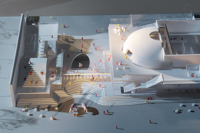 Model (Image: Henning Larsen Architects and Van den Berg Groep)