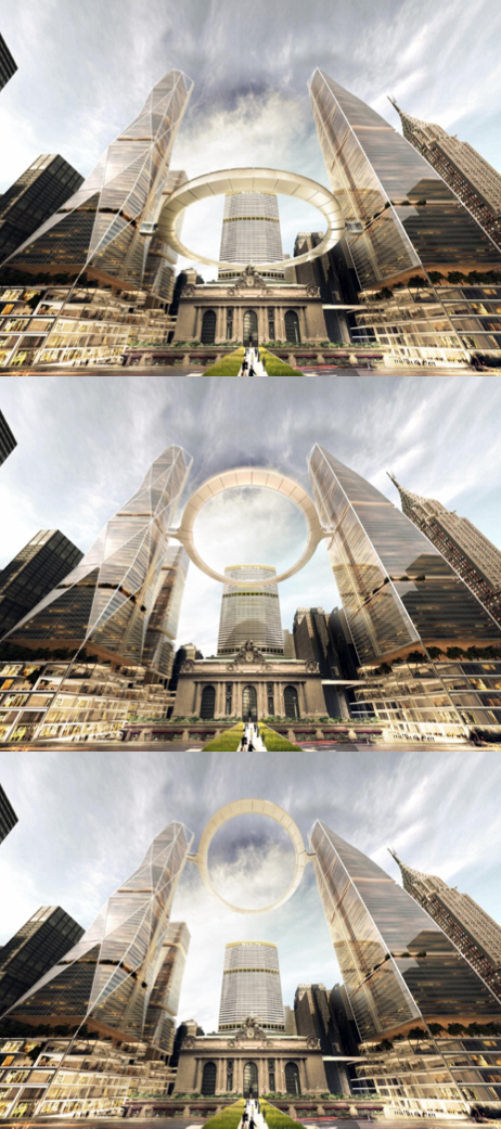Skidmore Owings & Merrill’s proposal for the new Grand Central Terminal, New York image courtesy SOM