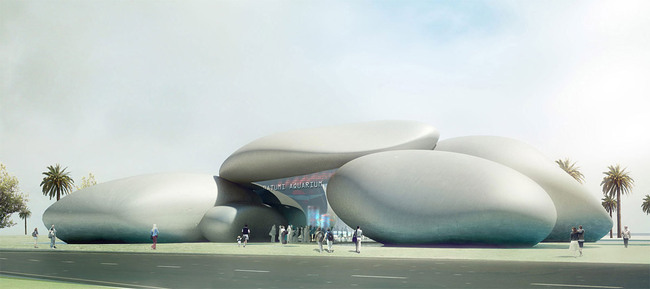 Batumi Aquarium, 2015 (Image: Henning Larsen Architects)