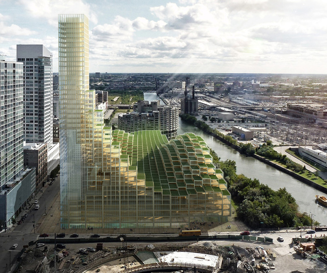 Honorable Mention: Wood Skyscraper