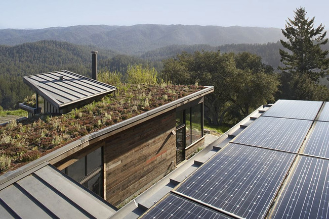 Home in the Hills in the Santa Cruz Mountains, CA by Geoffrey Holton and Associates (team member: David Waldorf, Photo: Muffy Kibbey)