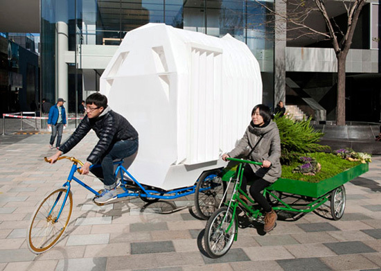 The Tricycle House and Garden by PAO and PIDO 