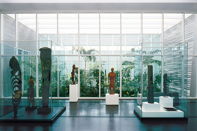 View of the tropical garden (Photo: Hickey & Robertson)