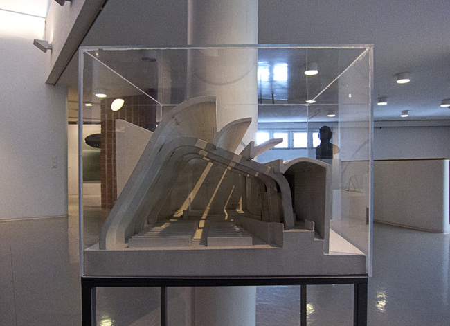 Model at the Alvar Aalto Museum in Jyväskylä