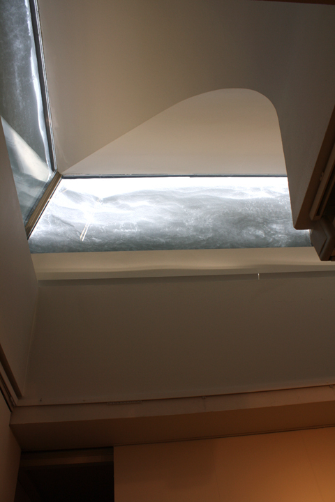 The Regional Library of Lapland. Ceiling Curve Detail