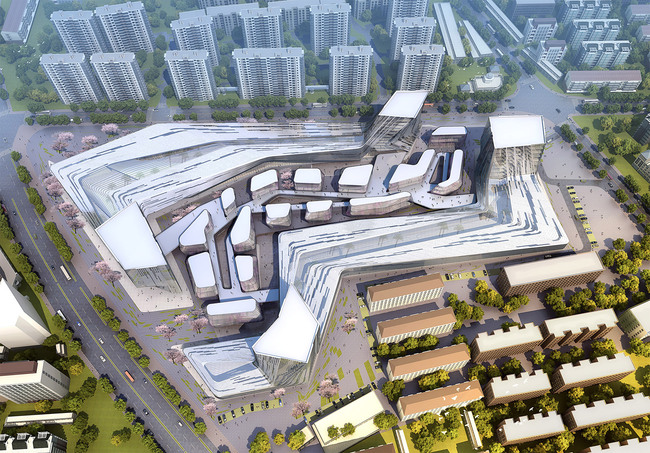 Aerial view, day (Image: SDA)