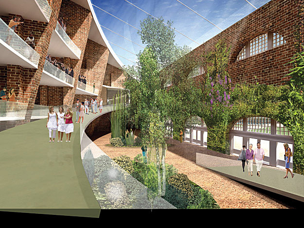 Rendering, interior (Image: WORKac)