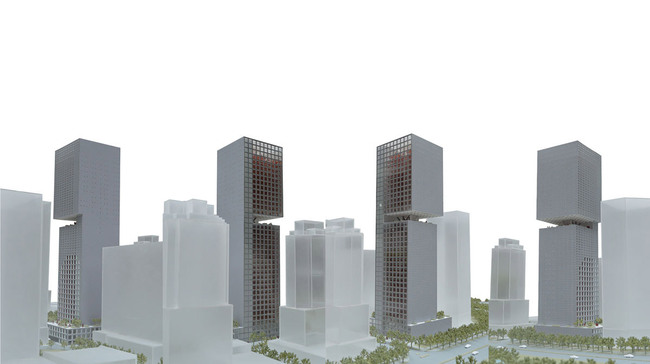 Elevations (Image courtesy of OMA)