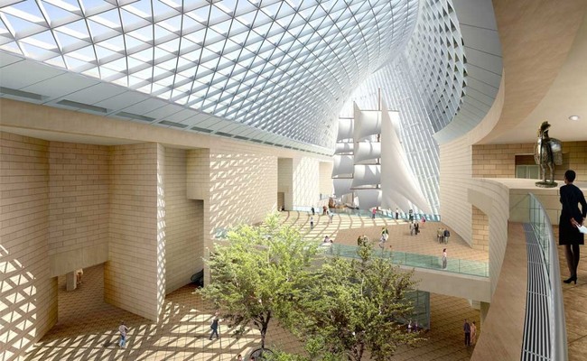 Design for the US National Slavery Museum, by Pei Partnership Architects