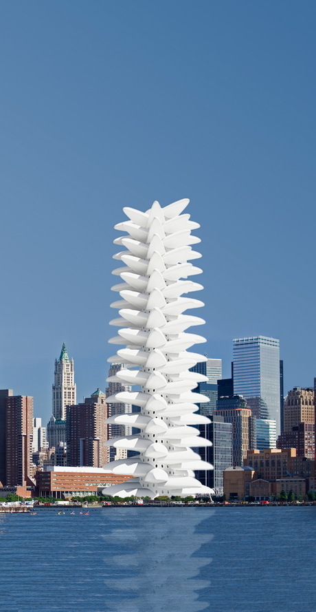 PHYLLOTACTIC TOWER(s) by Saleh Masoumi Verki.