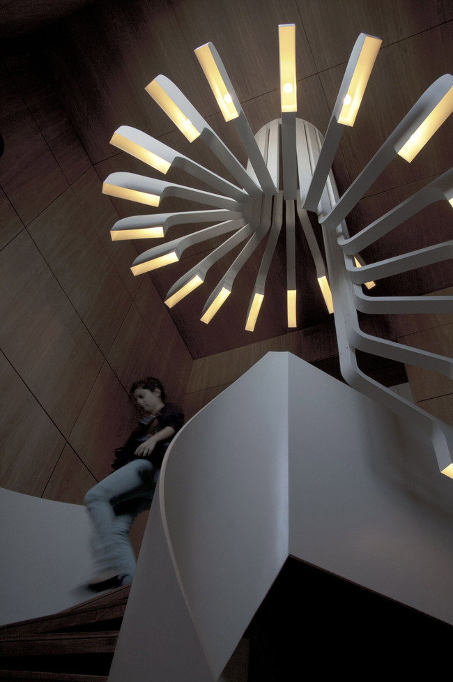 Saifi Residence Staircase in Beirut, Lebanon by .PSLAB