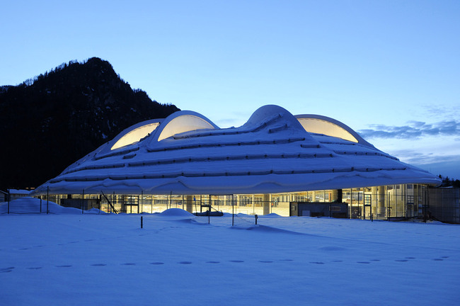 World Sport Building of the Year: Speedskating Stadium Inzell – Max Aicher Arena, Inzell, Germany, Projektarbeitsgemeinschaft Behnisch Architekten Pohl Architekten, Germany 