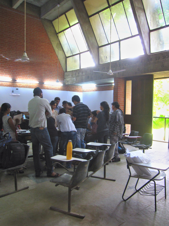 Colloquium in progress