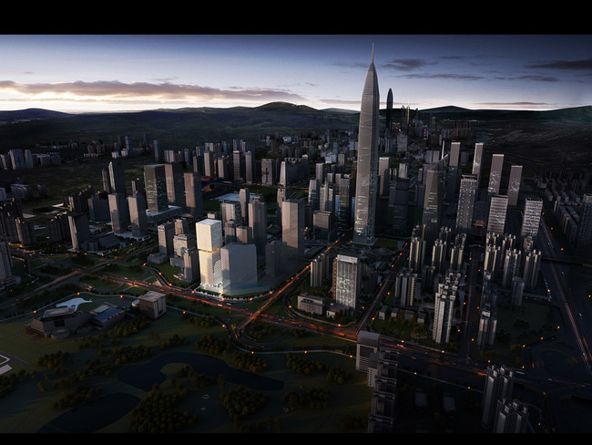 Aerial view (Image courtesy of OMA)