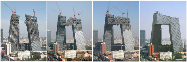 CCTV/OMA, Time Lapse, Image courtesy of OMA