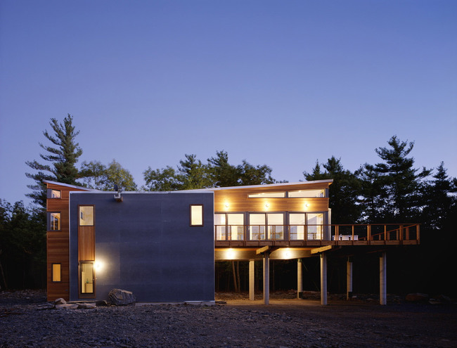 Mountain Retreat in Kerhonkson, NY by Resolution: 4 Architecture (Photo: Floto & Warner)