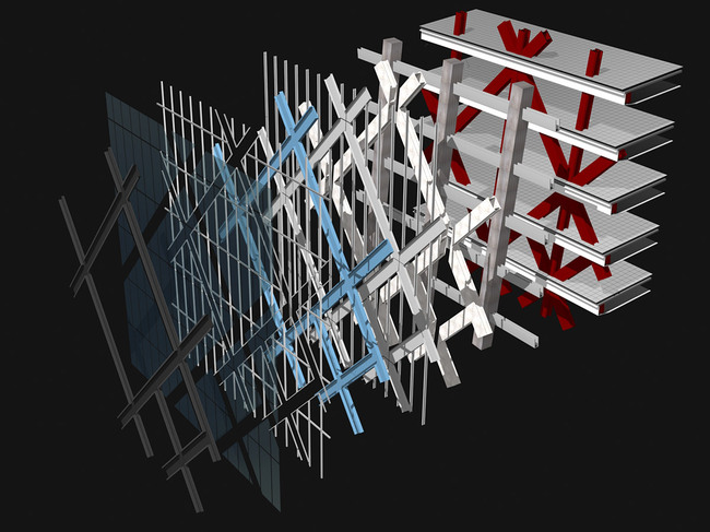 CCTV/OMA - Facade, Image courtesy of OMA