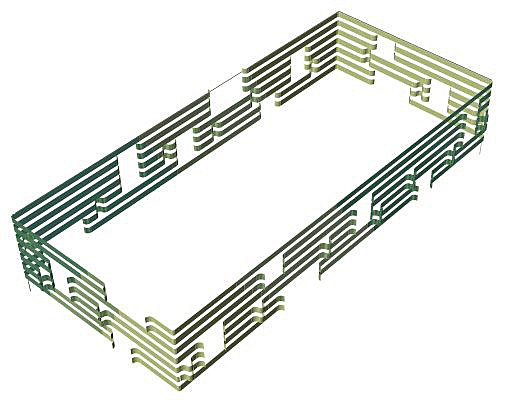 Algae Panel 25 percent open