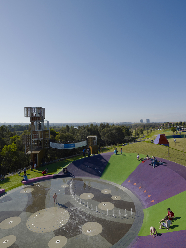 JMDdesign’s latest project, Blaxland Common Regional Playspace