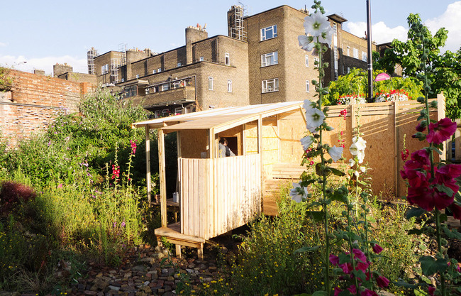 Spa station: sauna & wild garden (Photo: Julie Guiches)